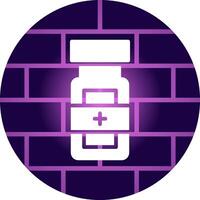 Pills Creative Icon Design vector