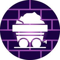 Mining Creative Icon Design vector