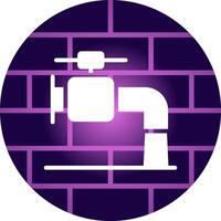 Faucet Creative Icon Design vector