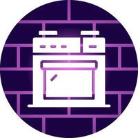 Stove Creative Icon Design vector