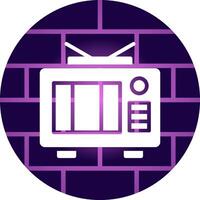 Tv Creative Icon Design vector