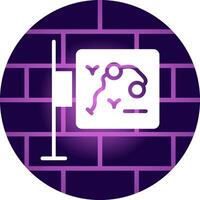 Map Creative Icon Design vector