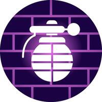 Grenade Creative Icon Design vector