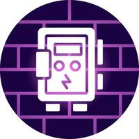 Fuse Box Creative Icon Design vector