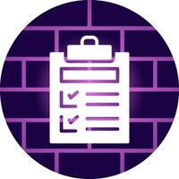 Checklist Creative Icon Design vector