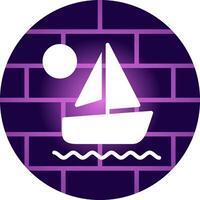 Kayak Creative Icon Design vector