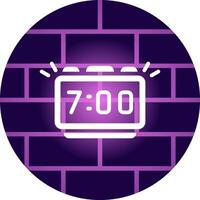 Alarm Creative Icon Design vector