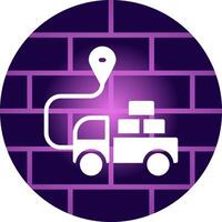 Delivery Creative Icon Design vector