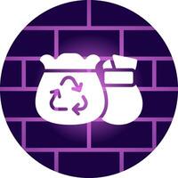 Garbage Creative Icon Design vector