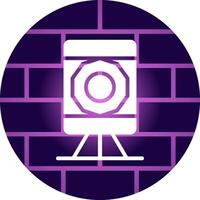 Theodolite Creative Icon Design vector