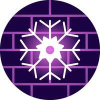 Snowflake Creative Icon Design vector