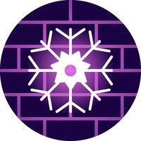 Snowflake Creative Icon Design vector