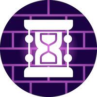 Hourglass Creative Icon Design vector