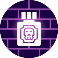 Poison Creative Icon Design vector