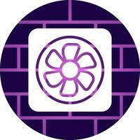Fan Creative Icon Design vector