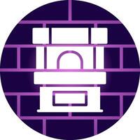 Ticket Box Creative Icon Design vector
