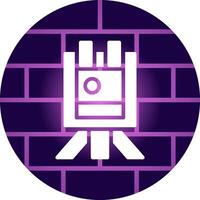 Canvas Creative Icon Design vector