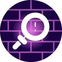 Investigation Creative Icon Design vector