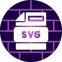 Svg File Creative Icon Design vector