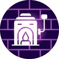 Furnace Creative Icon Design vector