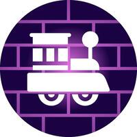 Train Creative Icon Design vector