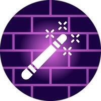 Magic Stick Creative Icon Design vector