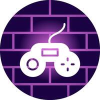 Gamepad Creative Icon Design vector