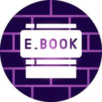 Ebooks Creative Icon Design vector