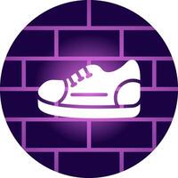 Baby Shoes Creative Icon Design vector