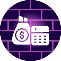 Budget Creative Icon Design vector