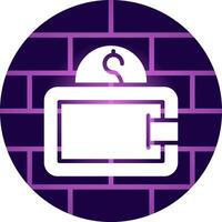 Pay Cash Creative Icon Design vector