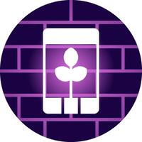 Farming App Creative Icon Design vector
