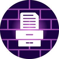 Project Inbox Creative Icon Design vector
