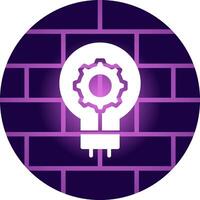 Idea Generation Creative Icon Design vector