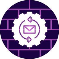 Marketing Automation Creative Icon Design vector