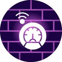 Smart Meter Creative Icon Design vector