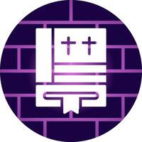 Bible Creative Icon Design vector