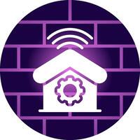 Home Automation Creative Icon Design vector