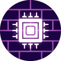 Processor Creative Icon Design vector