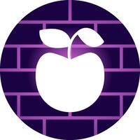 Apple Creative Icon Design vector