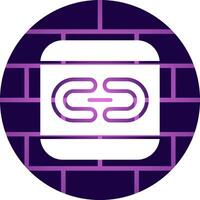 Link Creative Icon Design vector