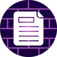 Document Creative Icon Design vector