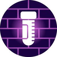 Test Tube Creative Icon Design vector