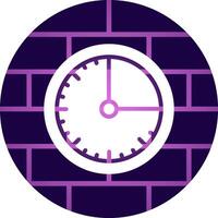 Time Quarter Creative Icon Design vector