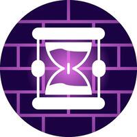 Hourglass Creative Icon Design vector