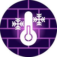 Temperature Creative Icon Design vector