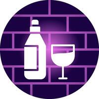 Wine Creative Icon Design vector