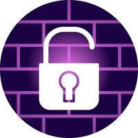 Unlock Creative Icon Design vector