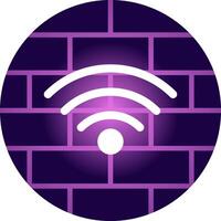 Wifi Creative Icon Design vector