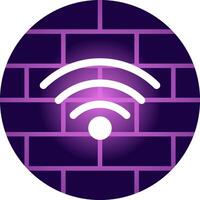 diseño de icono creativo wifi vector